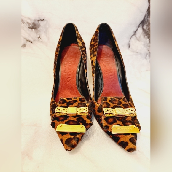 Burberry Prorsum Leopard Heels - Picture 2 of 9